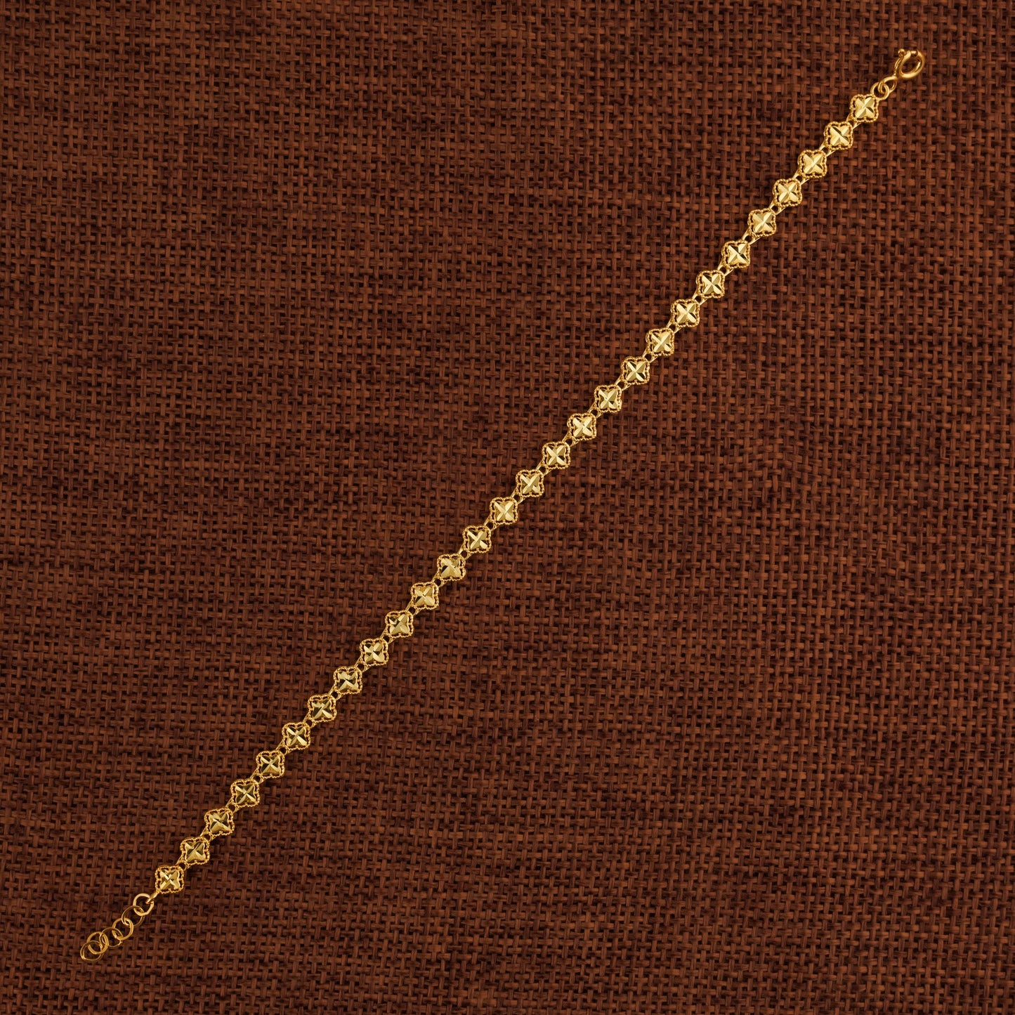 سوار كاستينج (D86) - فضة 925 ومطلي بالذهب