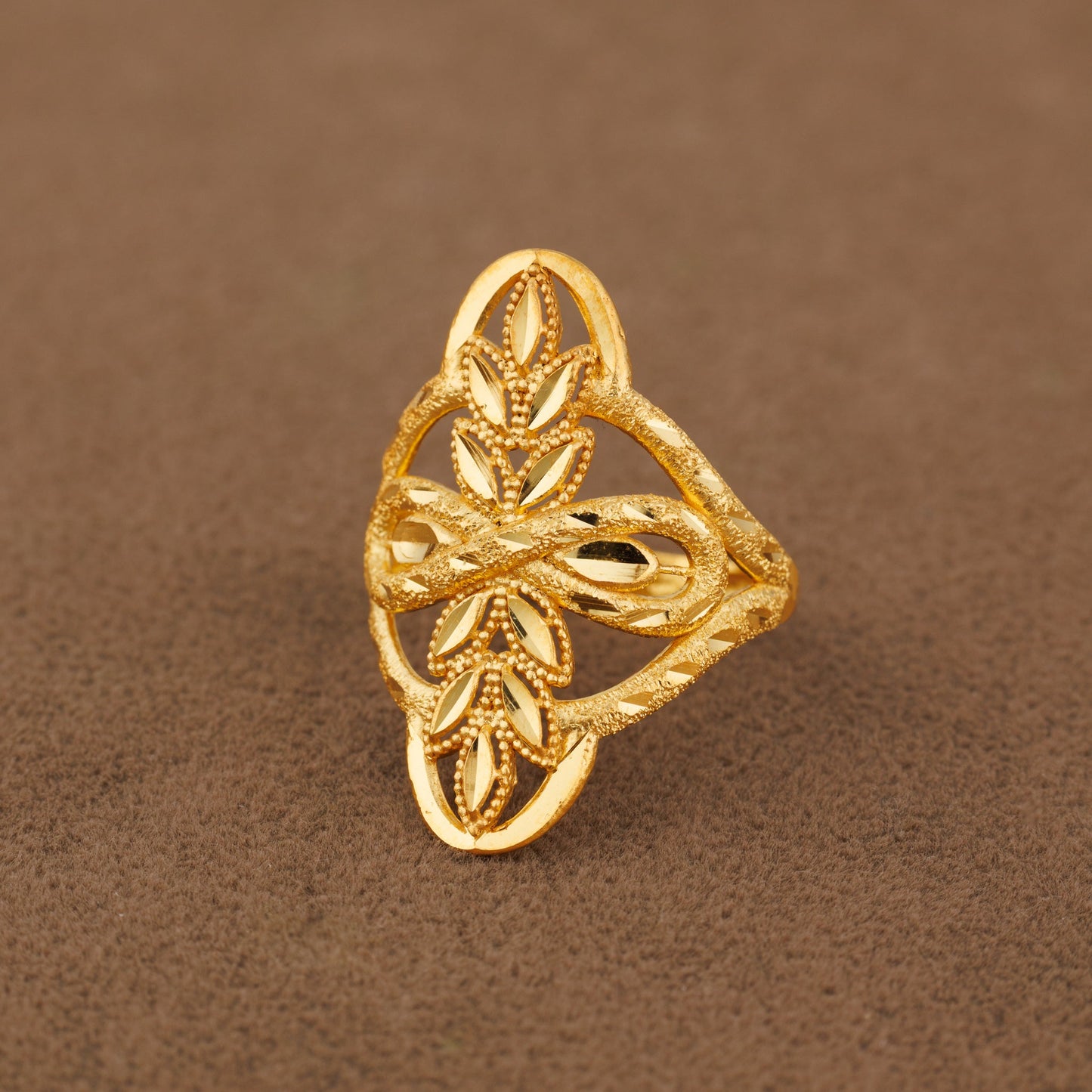 3D RP Rings (D133) - Silver 925 & Gold Plated