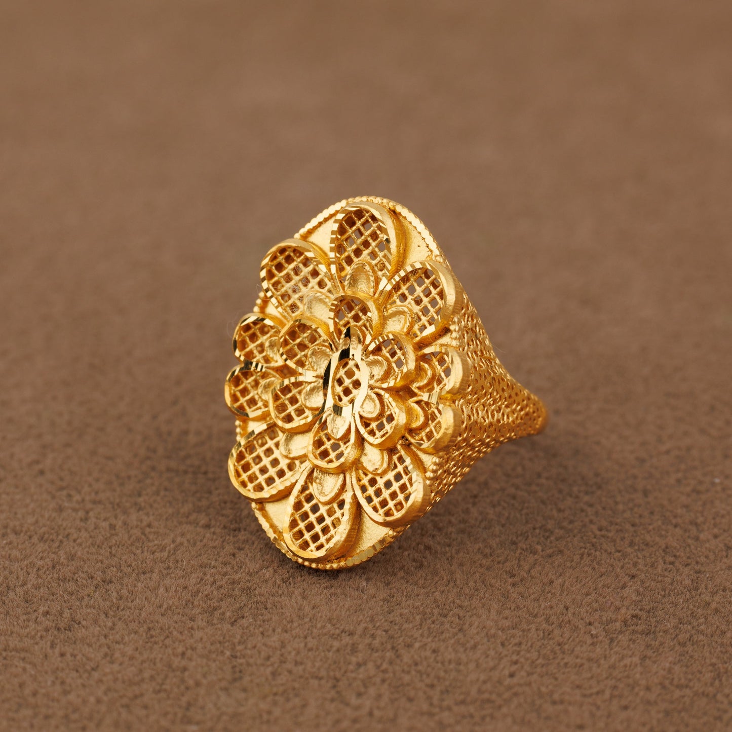 3D RP Rings (D127) - Silver 925 & Gold Plated