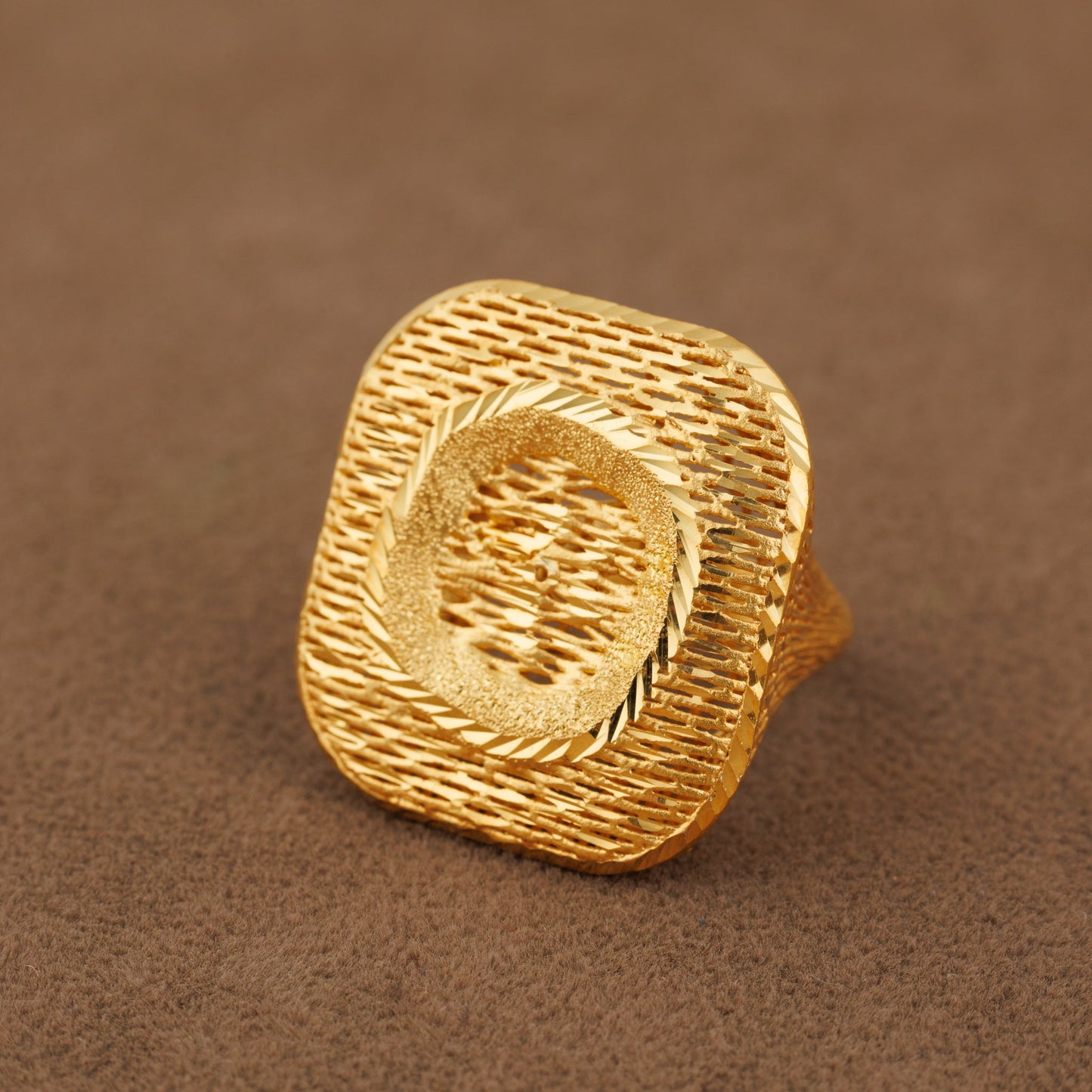 3D RP Rings (D183) - Silver 925 & Gold Plated