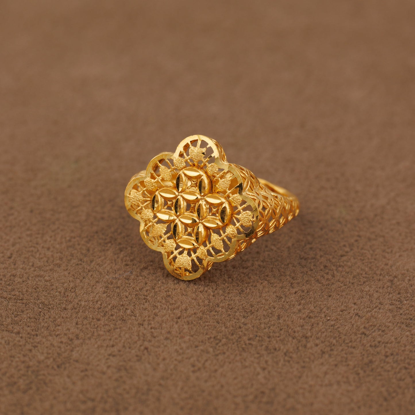 3D RP Rings (D157) - Silver 925 & Gold Plated