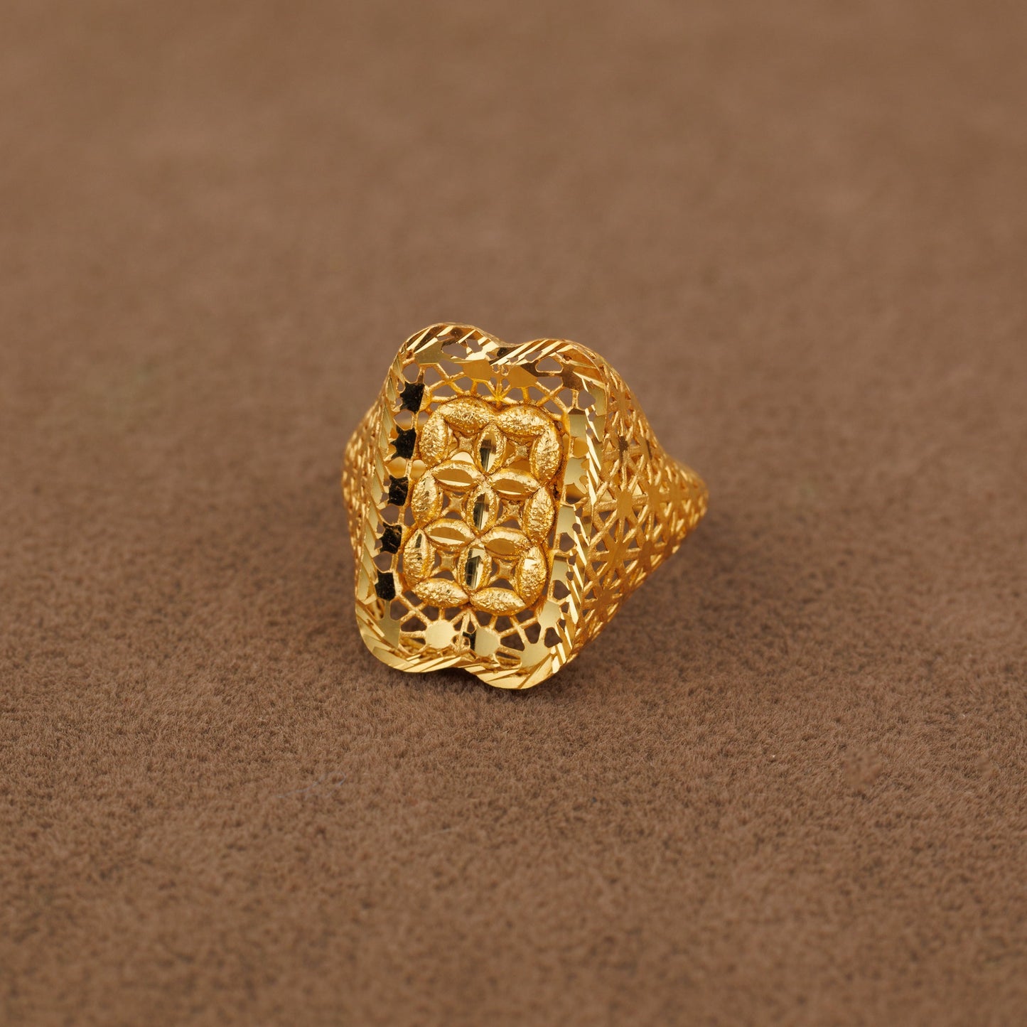 3D RP Rings (D123) - Silver 925 & Gold Plated