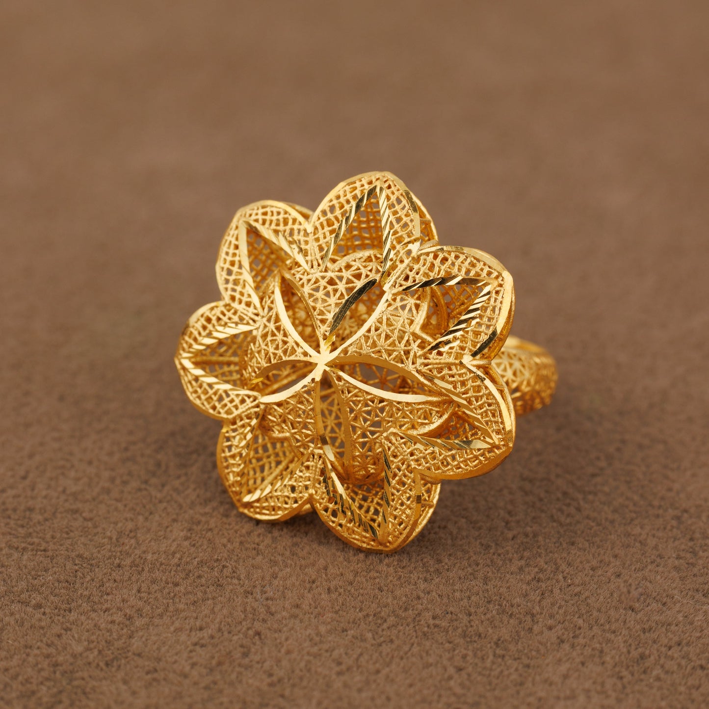 3D RP Rings (D150) - Silver 925 & Gold Plated