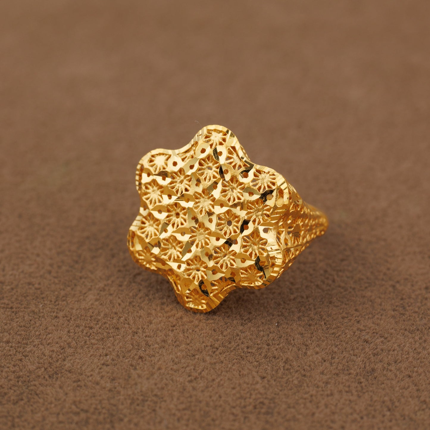 3D RP Rings (D122) - Silver 925 & Gold Plated