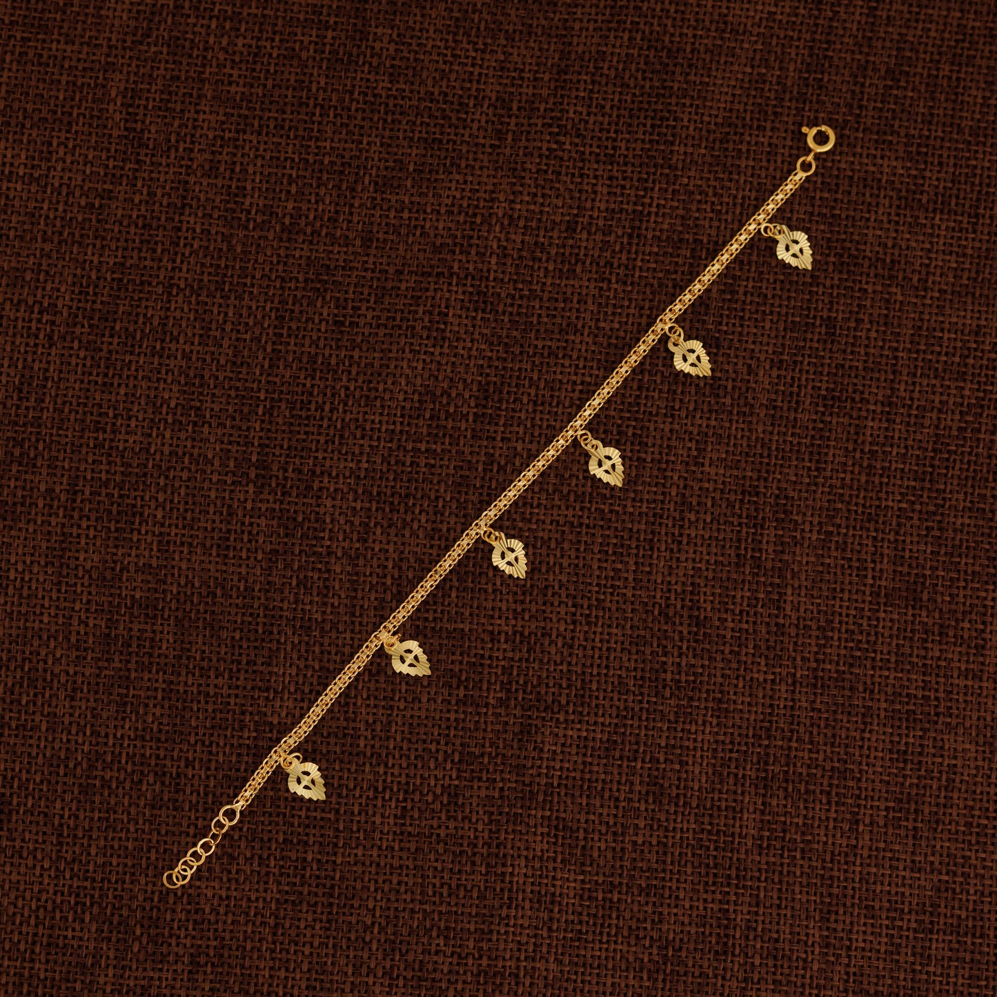 Charm Bracelet (D23) - Silver 925 & Gold Plated