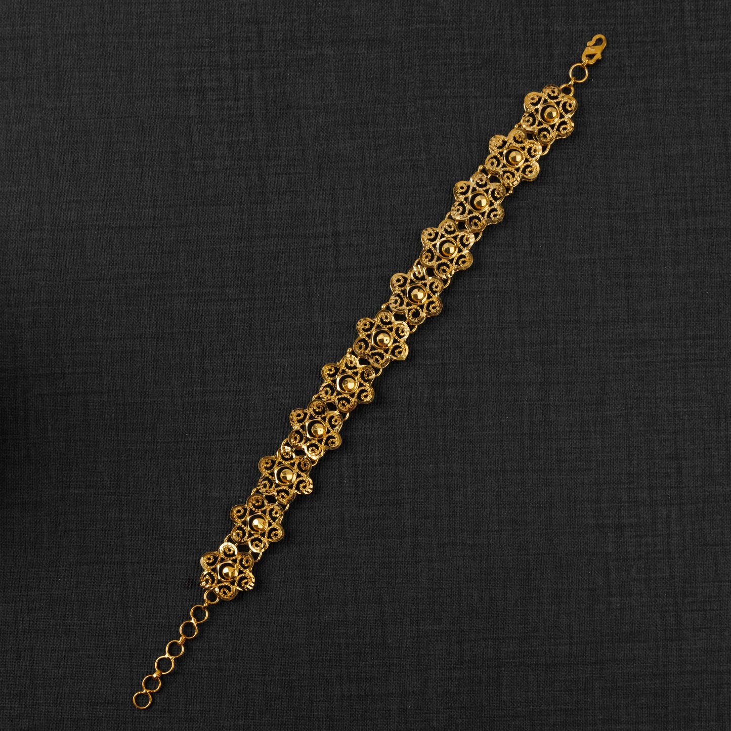 سوار كاستينج (D7) - فضة 925 ومطلي بالذهب