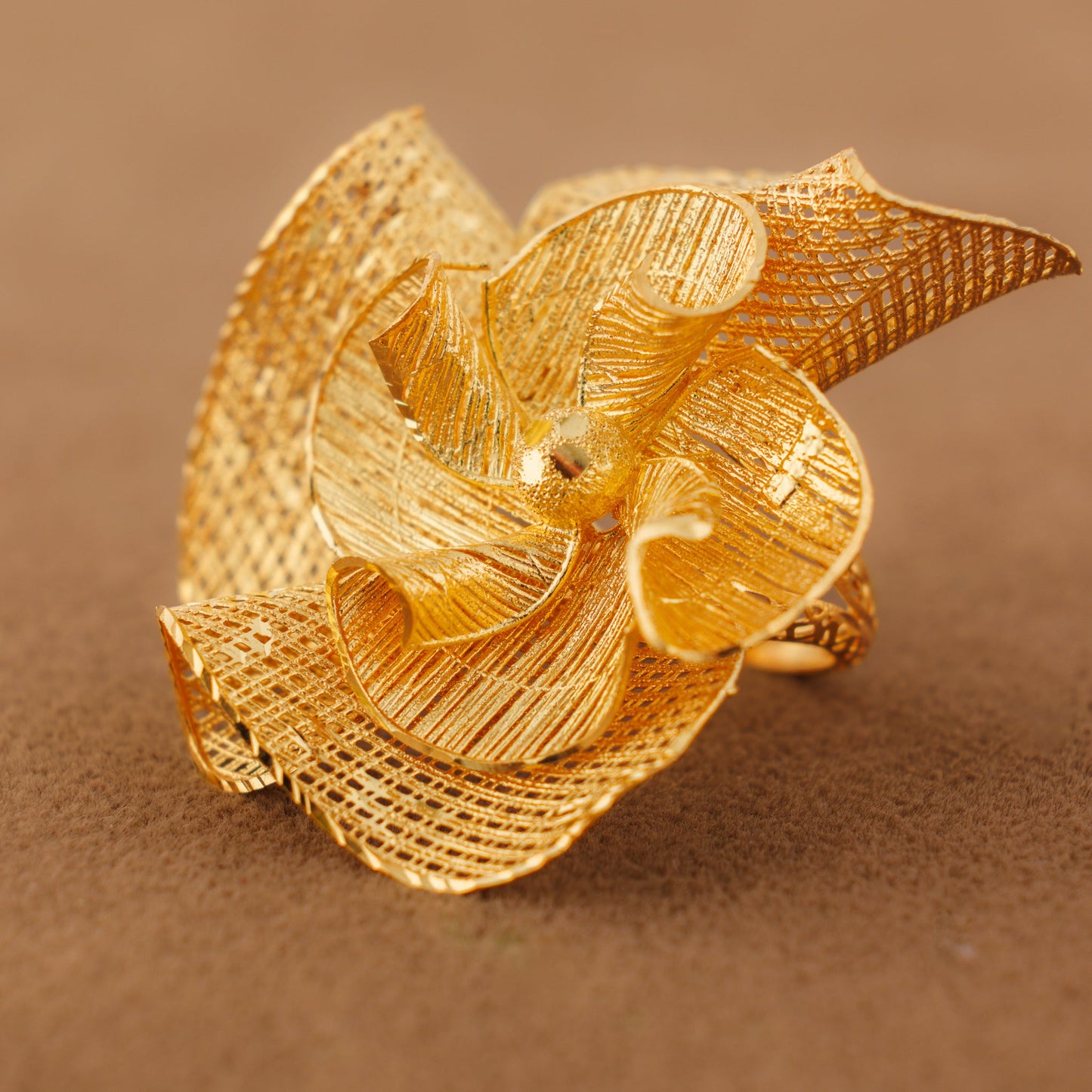 3D RP Rings (D357) - Silver 925 & Gold Plated
