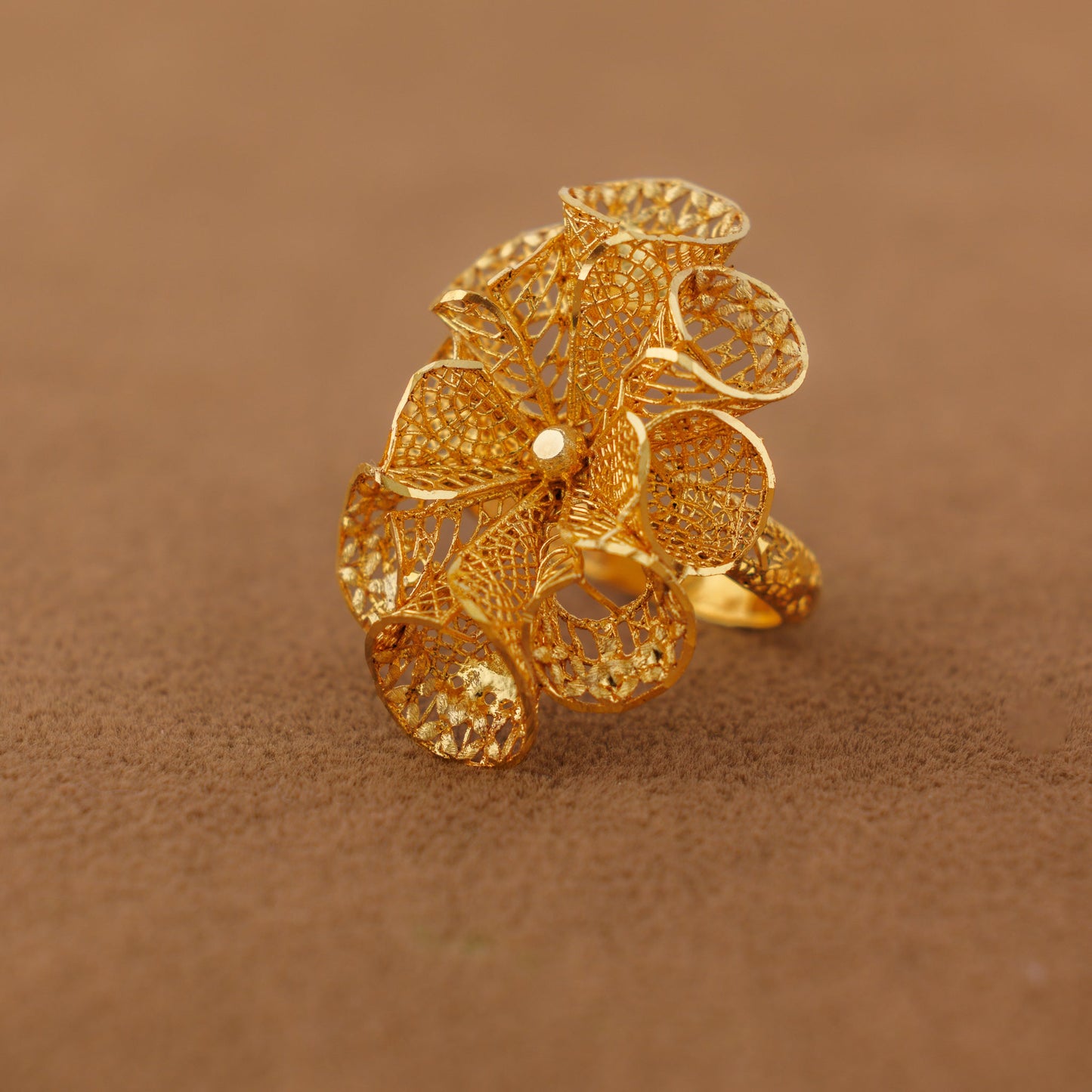 3D RP Rings (D321) - Silver 925 & Gold Plated