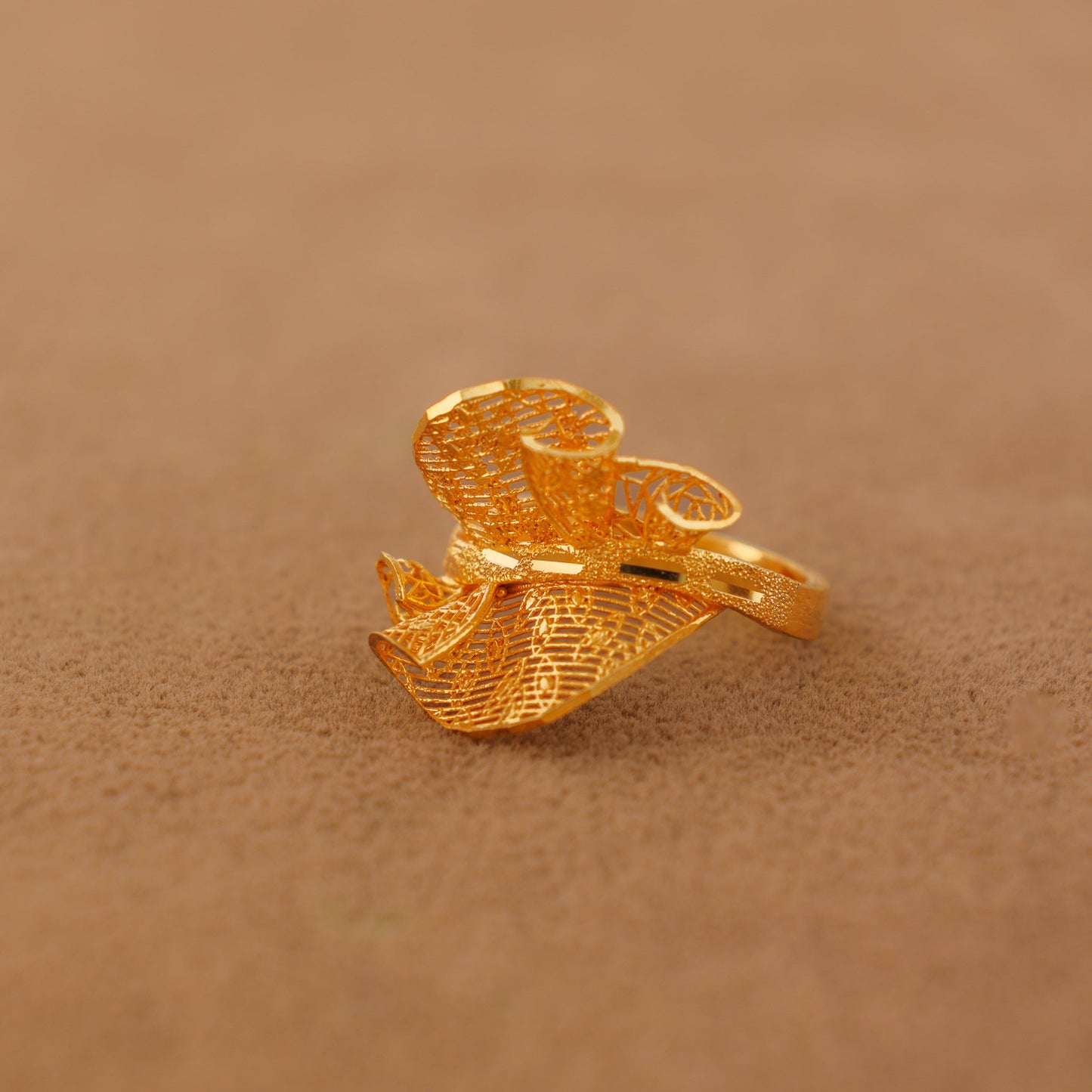 3D RP Rings (D361) - Silver 925 & Gold Plated