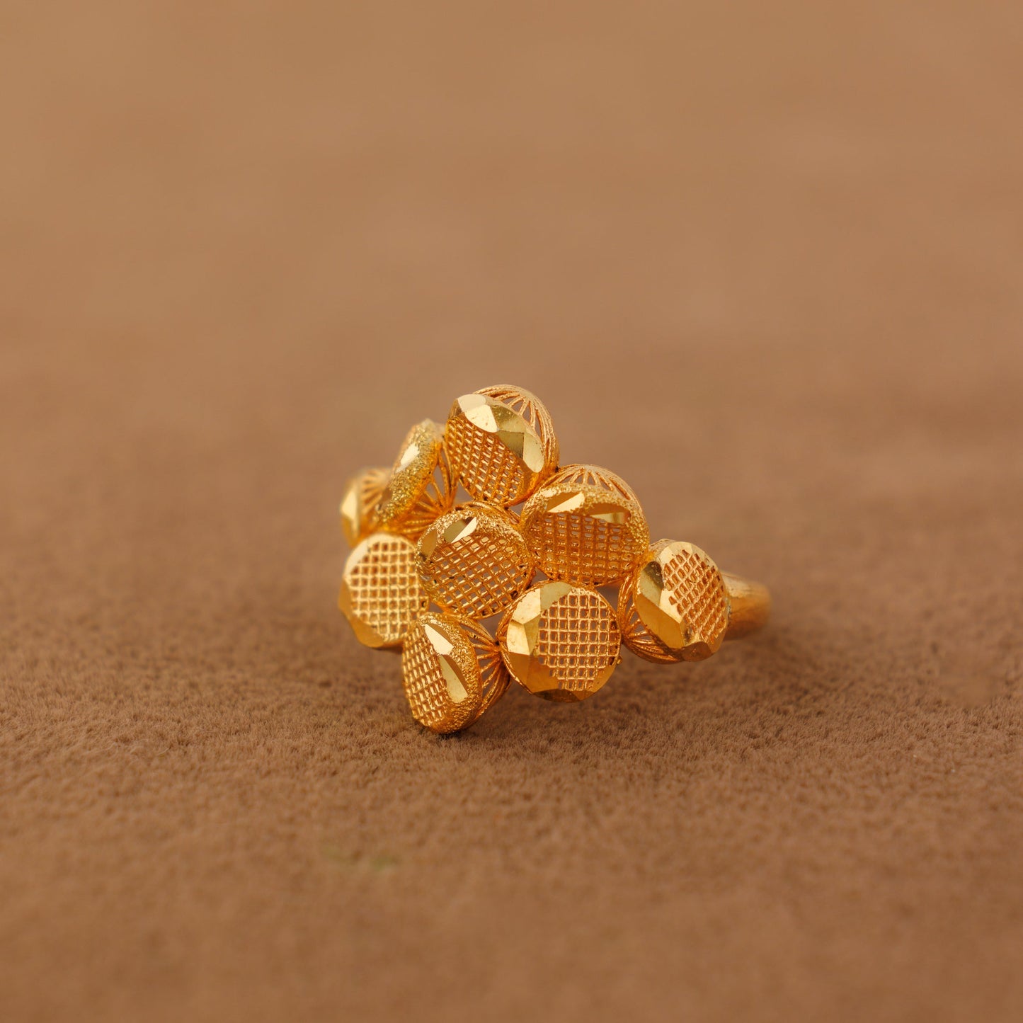 3D RP Rings (D333) - Silver 925 & Gold Plated