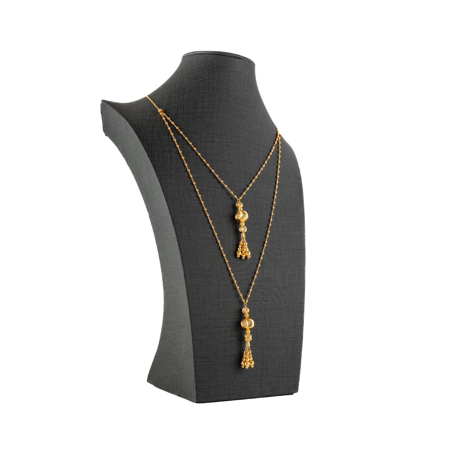 2 Line RP Beads Mala (D10) - Silver 925 & Gold Plated