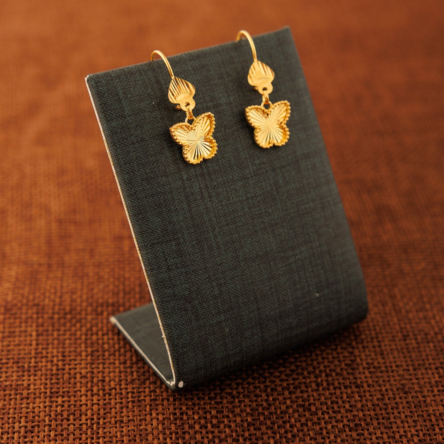 Butterfly Earrings (V3) - Silver 925 & Gold Plated