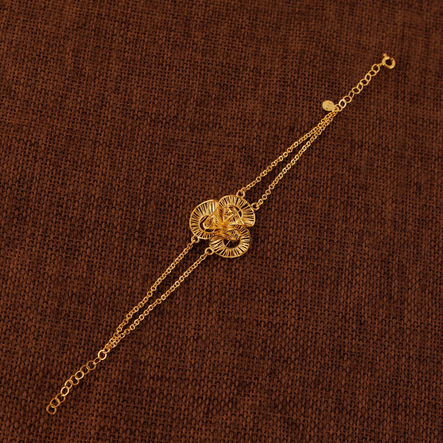 RP 1 Piece Bracelet (D4) - Silver 925 & Gold Plated