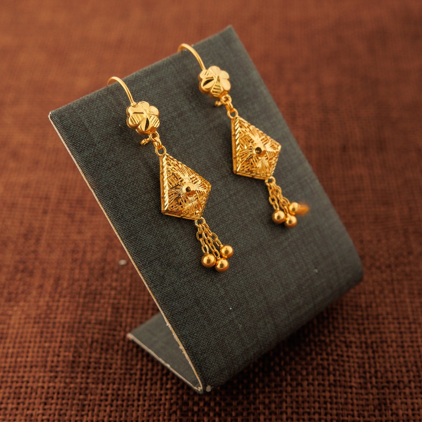 RP Earrings (D12) - Silver 925 & Gold Plated