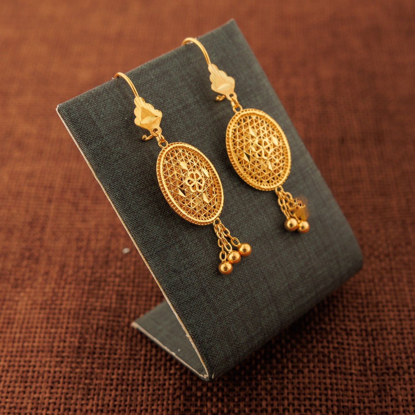 RP Earrings (D13) - Silver 925 & Gold Plated