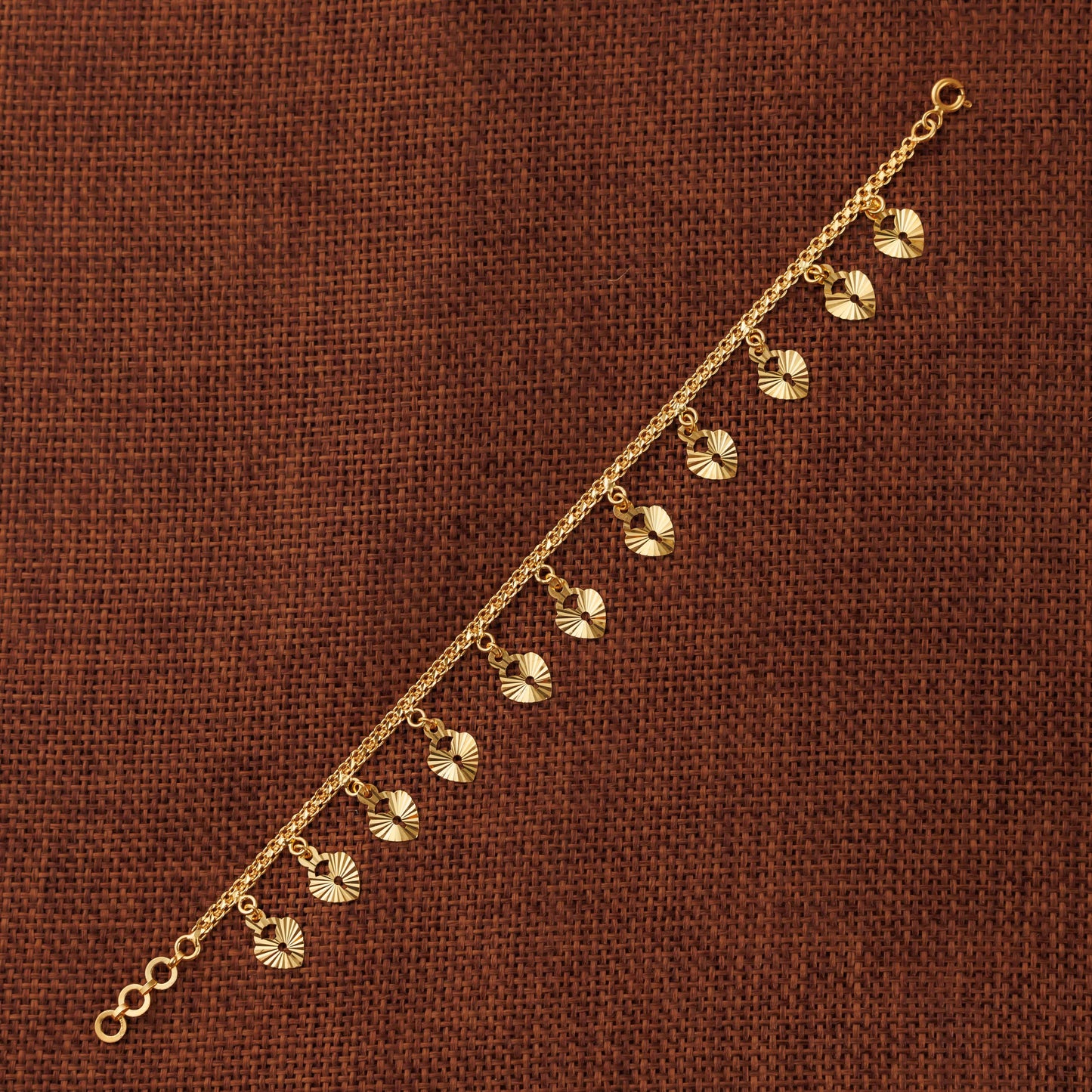 سوار ساحر (D6) - فضة ٩٢٥ ومطلي بالذهب
