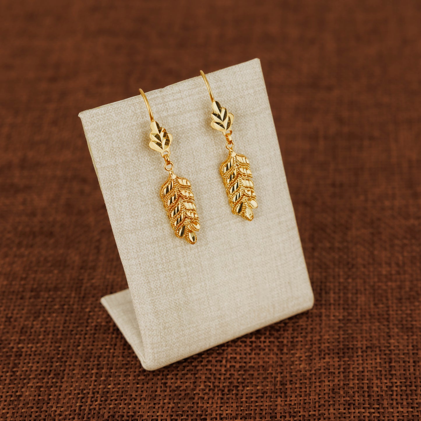 Casting Earrings (D28) - Silver 925 & Gold Plated