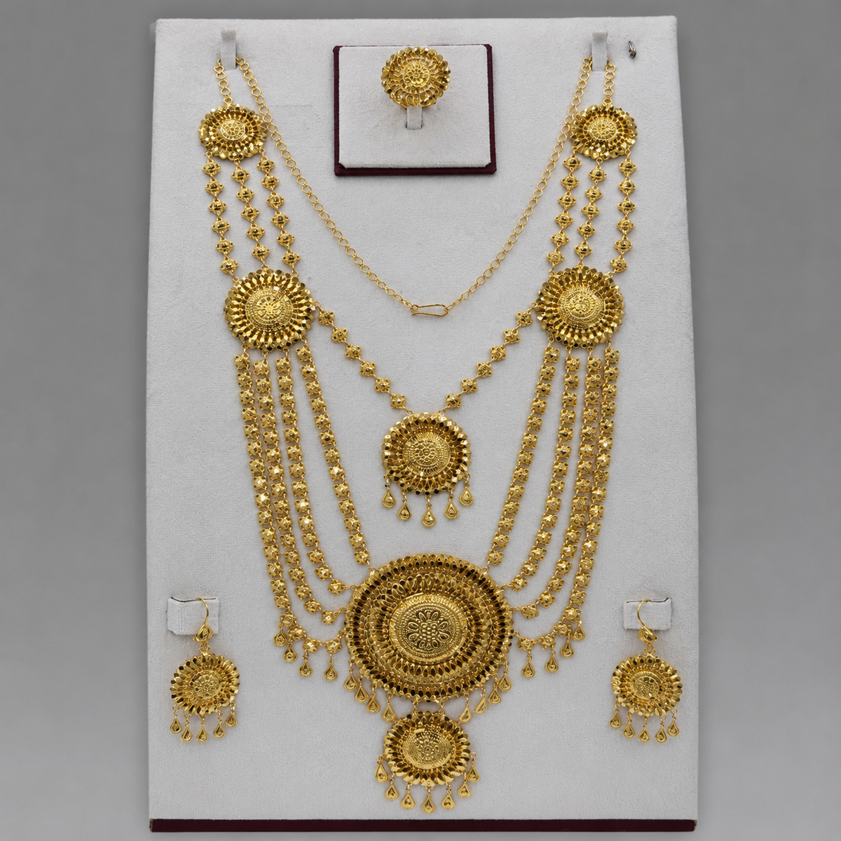 Kursi Jabar Necklace (D23)- Silver 925 & Gold Plated