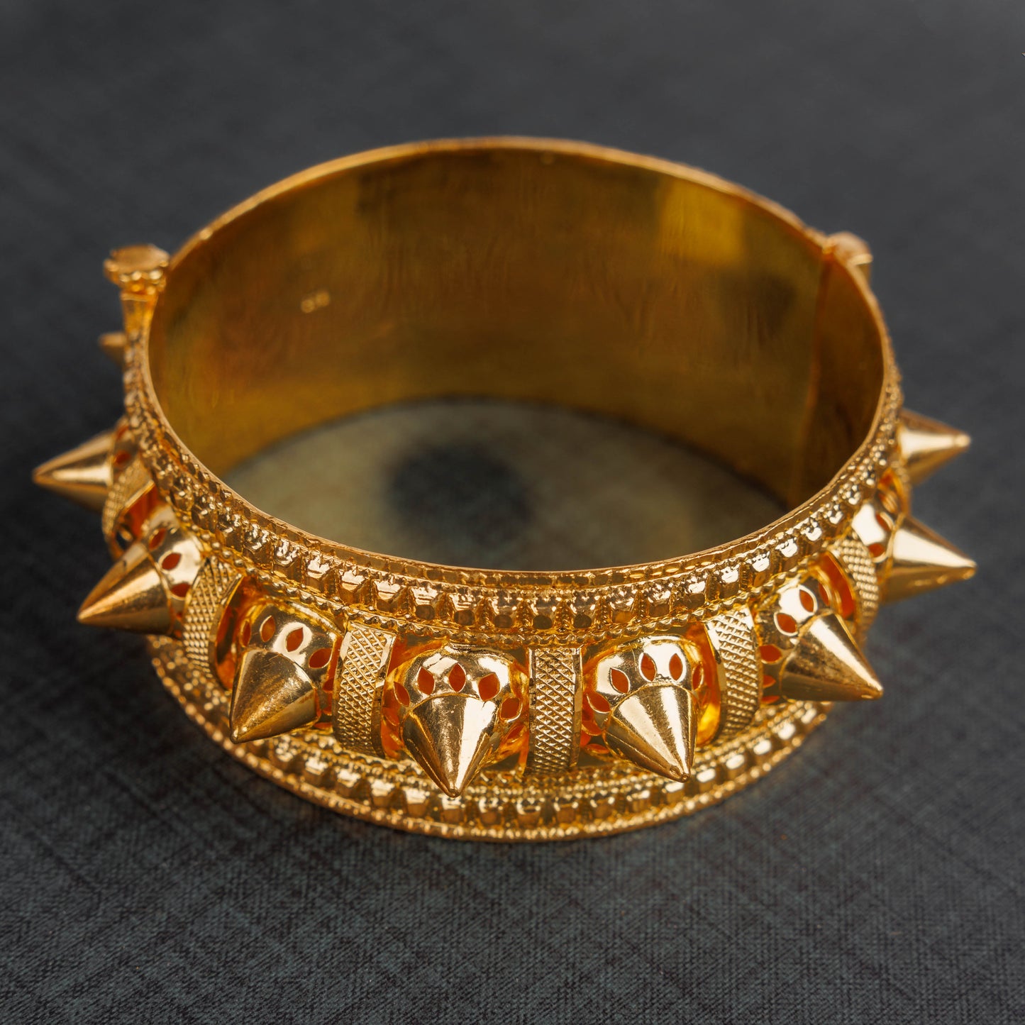 Mushawak Bangle (D23) - Silver 925 & Gold Plated