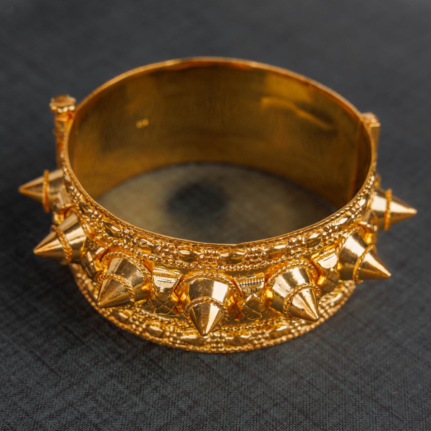 Mushawak Bangle (D25) - Silver 925 & Gold Plated