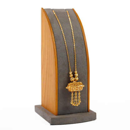 Kids Mala Barrel (13) - فضة عيار 925 ومطلي بالذهب