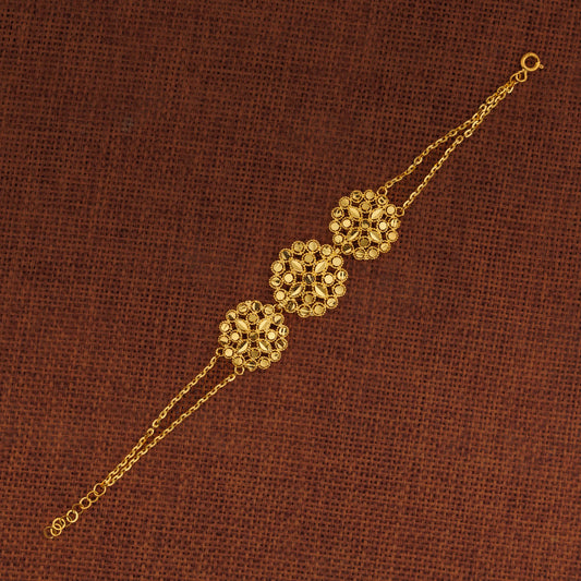 RP 3 Piece Bracelet / Chain (D4) - Silver 925 & Gold Plated