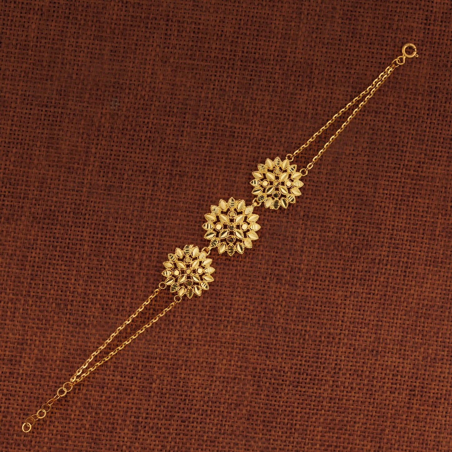 RP 3 Piece Bracelet / Chain (D5) - Silver 925 & Gold Plated