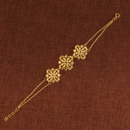 RP 3 Piece Bracelet / Chain (D6) - Silver 925 & Gold Plated