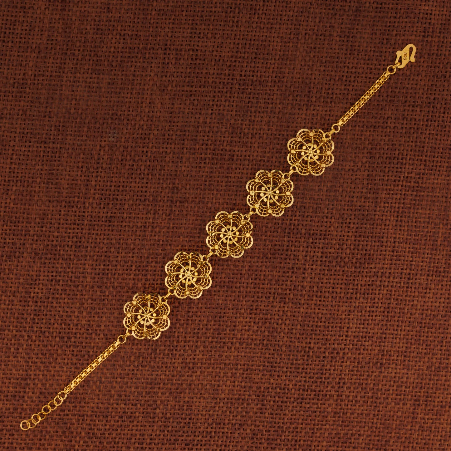 RP 5 Piece Bracelet / Chain (D2) - Silver 925 & Gold Plated