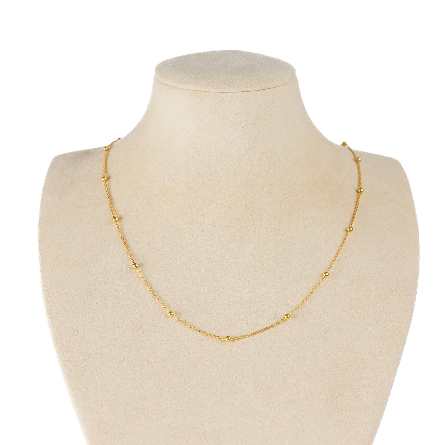 Link with Ball Chain (V3) - Silver 925 & Gold Plated