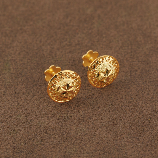Sphere Shape Tops (D3) - Silver 925 & Gold Plated