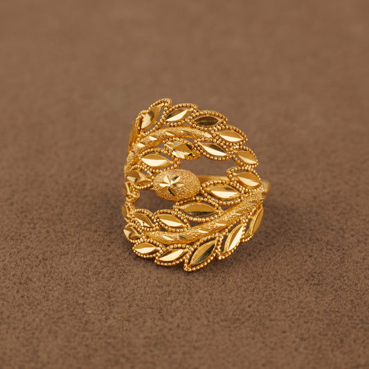 3D RP Rings (D165) - Silver 925 & Gold Plated