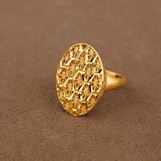3D RP Rings (D152) - Silver 925 & Gold Plated