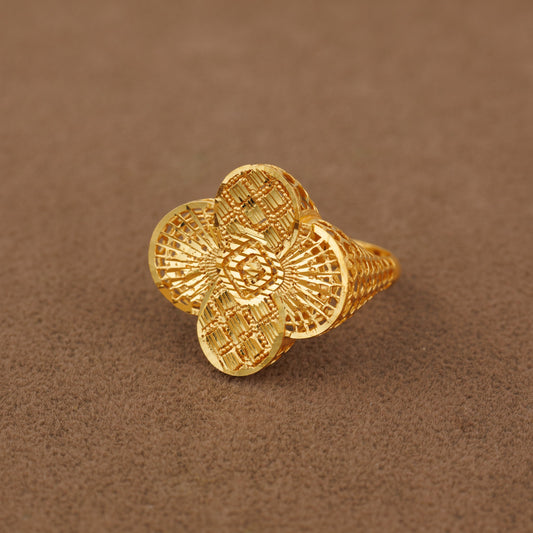 3D RP Rings (D136) - Silver 925 & Gold Plated