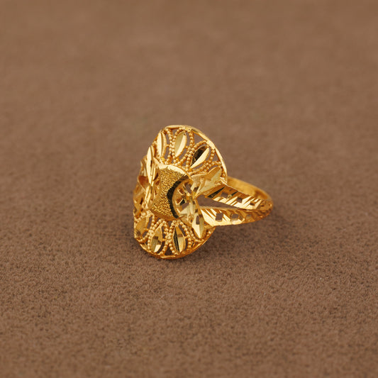 3D RP Rings (D163) - Silver 925 & Gold Plated