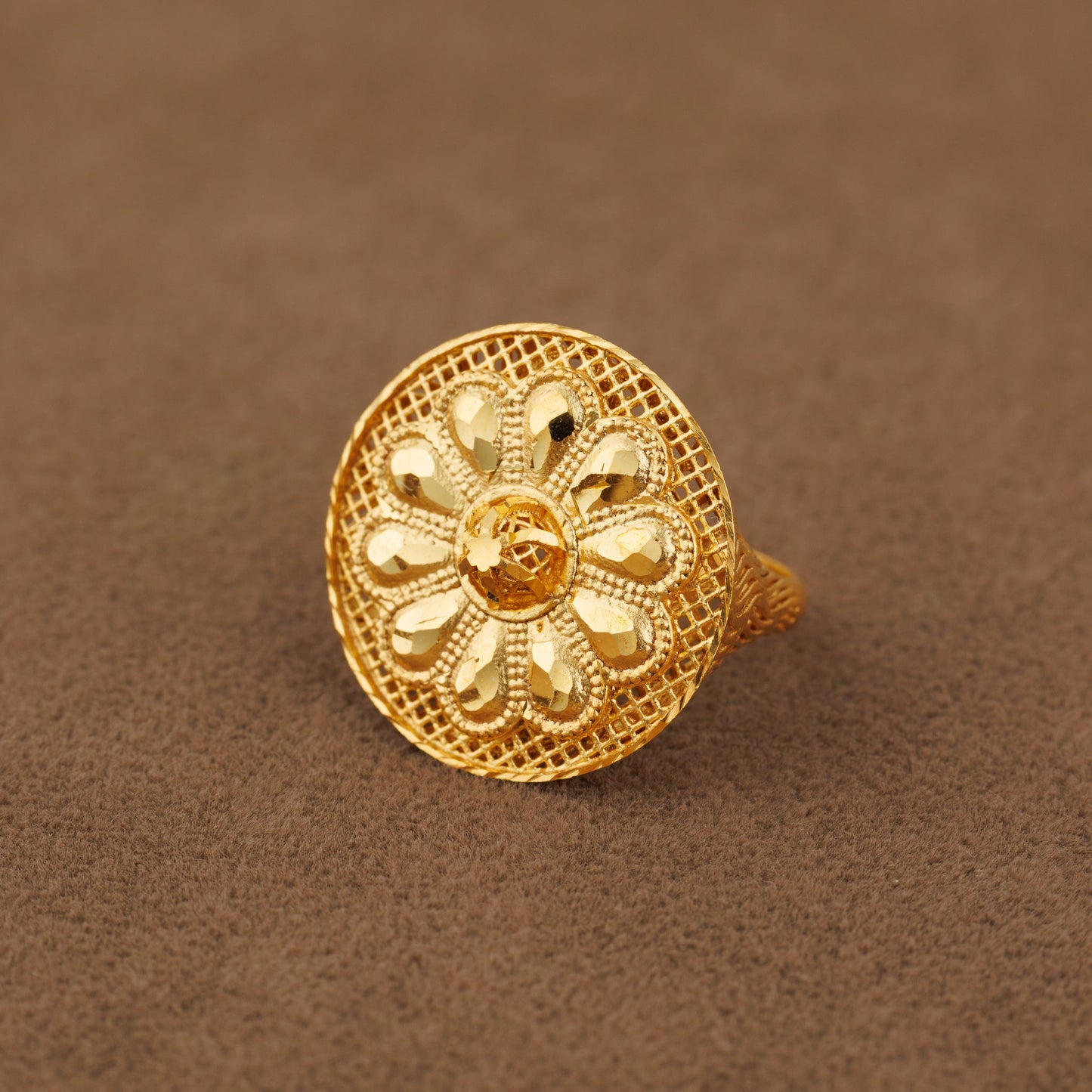 3D RP Rings (D166) - Silver 925 & Gold Plated