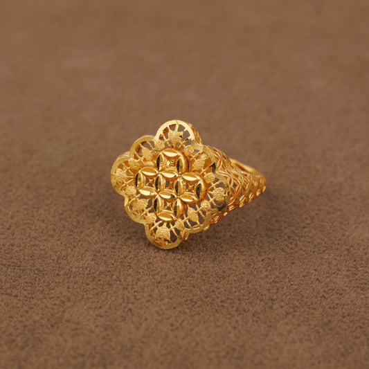 3D RP Rings (D157) - Silver 925 & Gold Plated