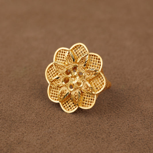 3D RP Rings (D209) - Silver 925 & Gold Plated