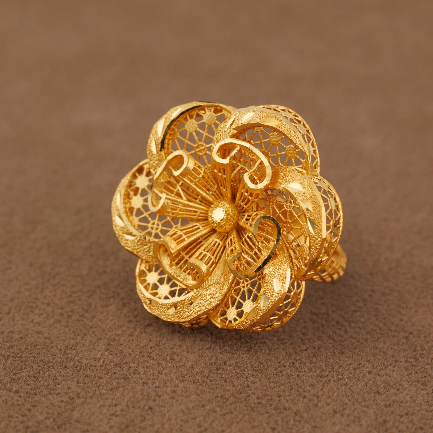 3D RP Rings (D180) - Silver 925 & Gold Plated