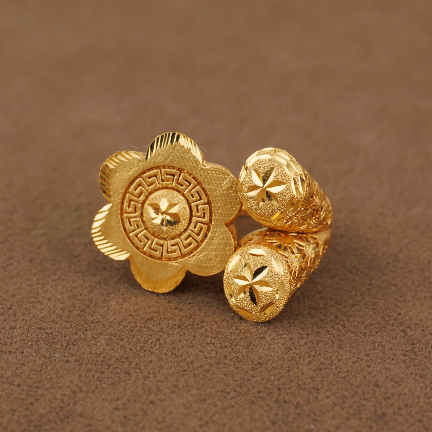 3D RP Rings (D149) - Silver 925 & Gold Plated