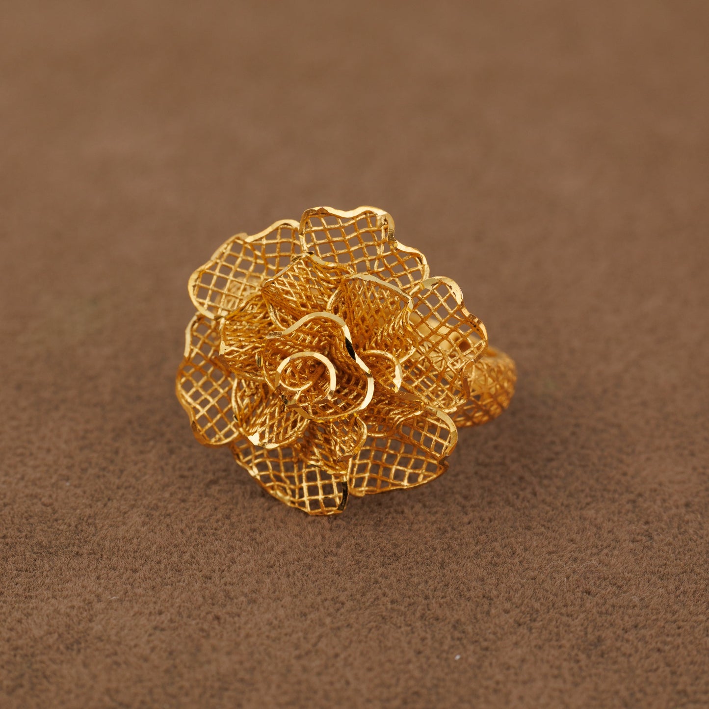 3D RP Rings (D265) - Silver 925 & Gold Plated