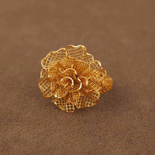 3D RP Rings (D265) - Silver 925 & Gold Plated