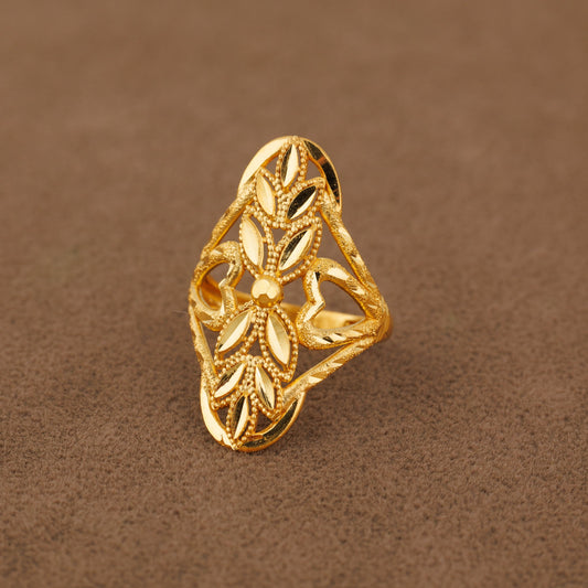 3D RP Rings (D221) - Silver 925 & Gold Plated