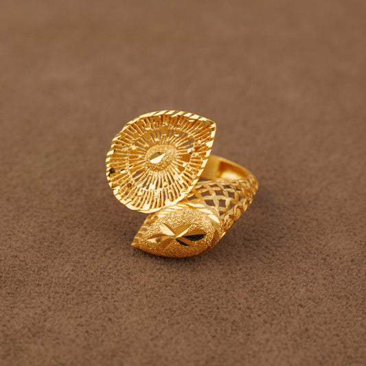 3D RP Rings (D208) - Silver 925 & Gold Plated
