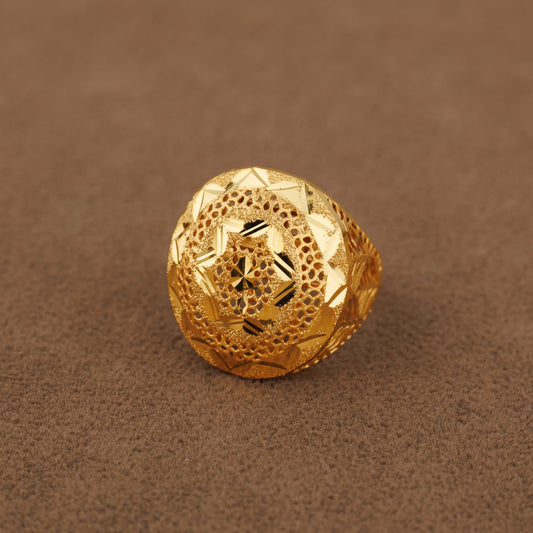 3D RP Rings (D189) - Silver 925 & Gold Plated