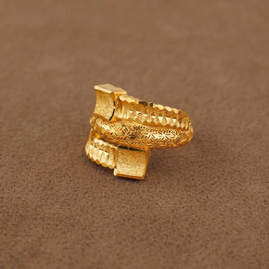 3D RP Rings (D124) - Silver 925 & Gold Plated
