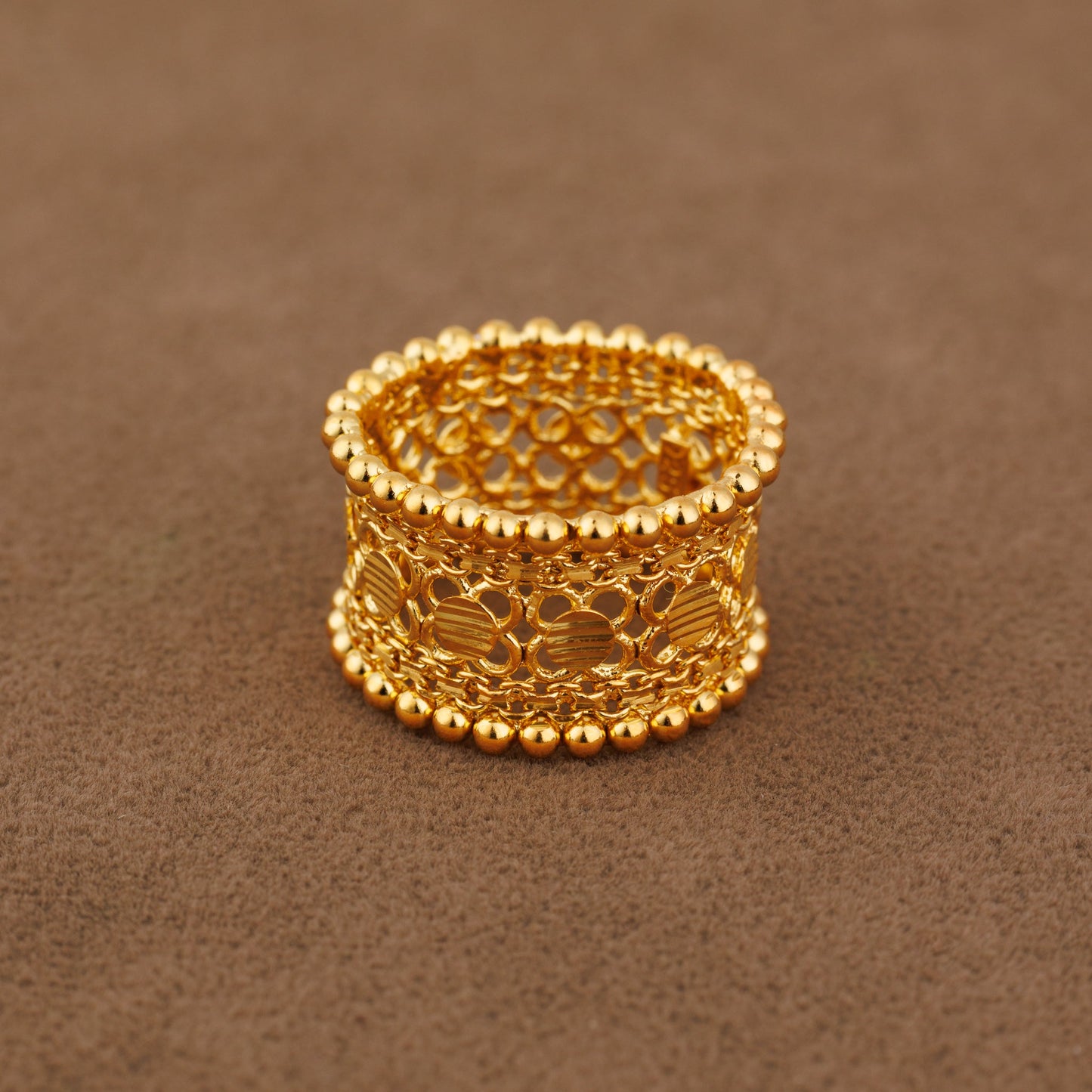 Heritage Ring (D2) - SIlver 925 & Gold Plated