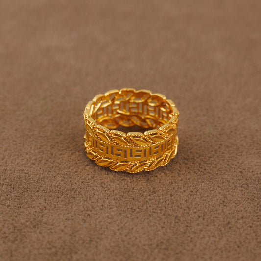 RP Band/Dabla (D42) - Silver 925 & Gold Plated