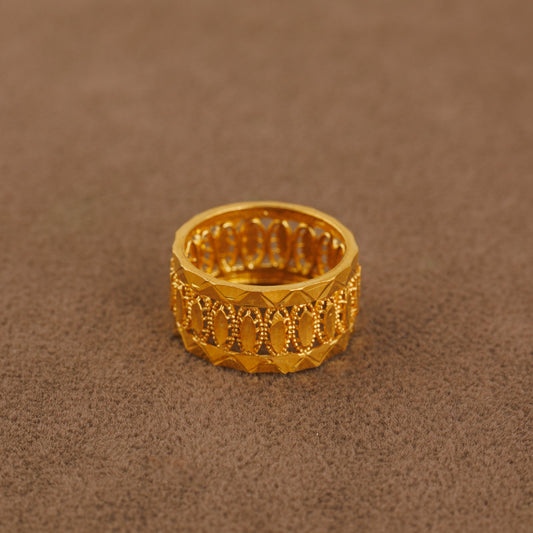RP Band/Dabla (D34) - Silver 925 & Gold Plated
