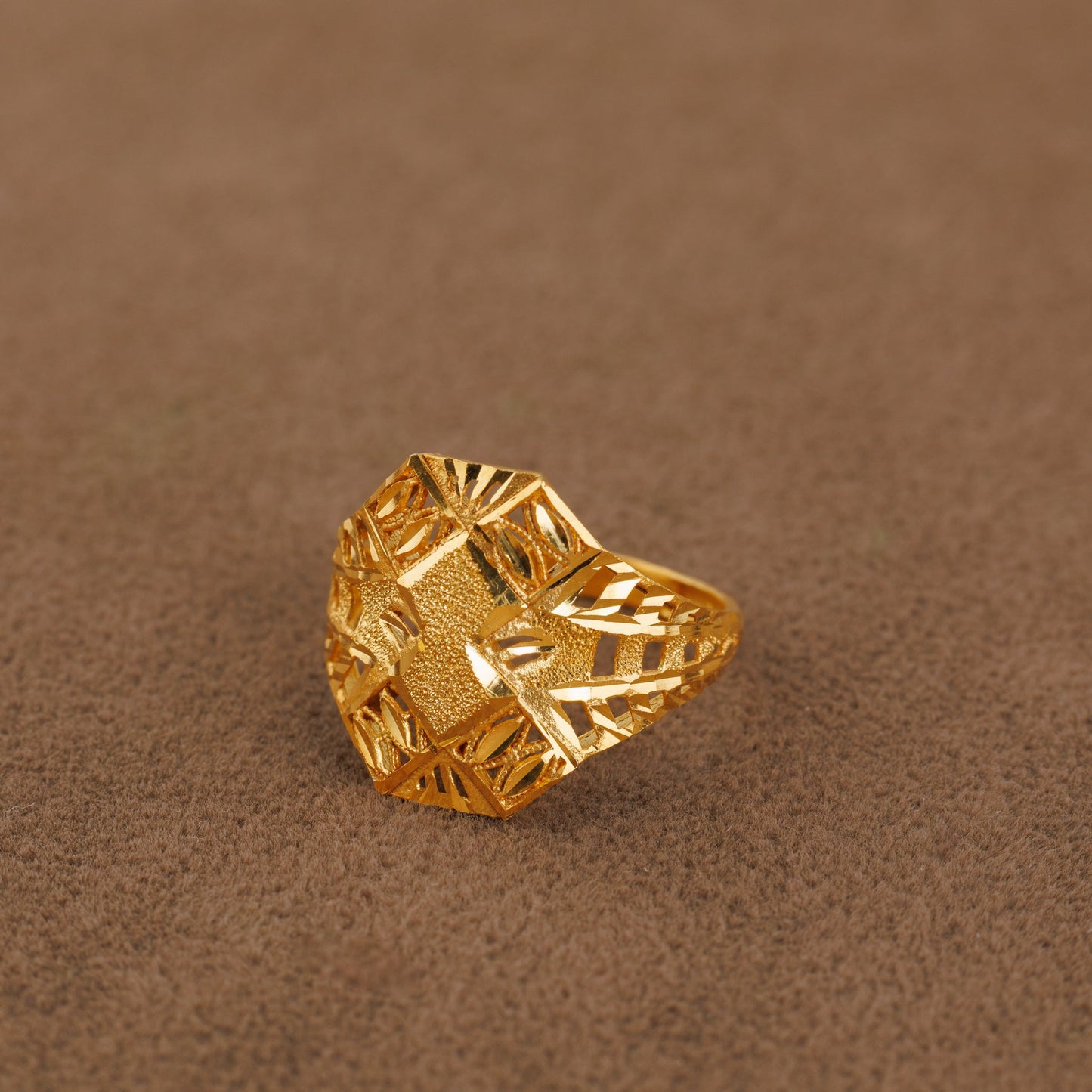 3D RP Rings (D141) - Silver 925 & Gold Plated